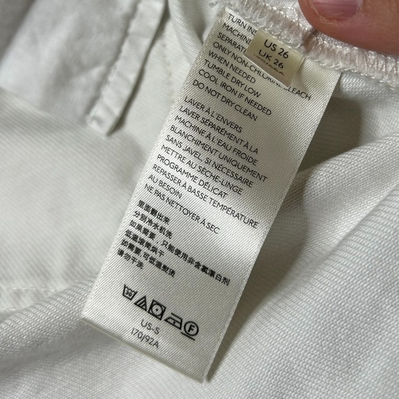 Free People We The Free Women’s Bailey Zebra Printed Cotton Mini Denim Skirt 26 - Picture 14 of 16